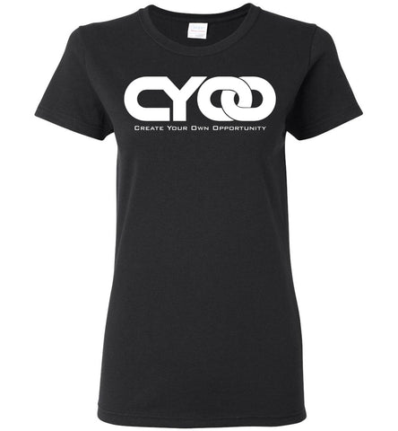 CYOO White Logo Short-Sleeve T-shirt
