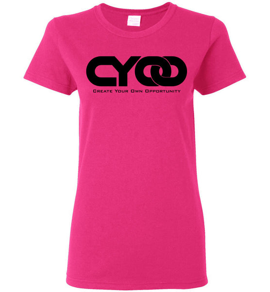 CYOO Black Logo Short-Sleeve T-shirt