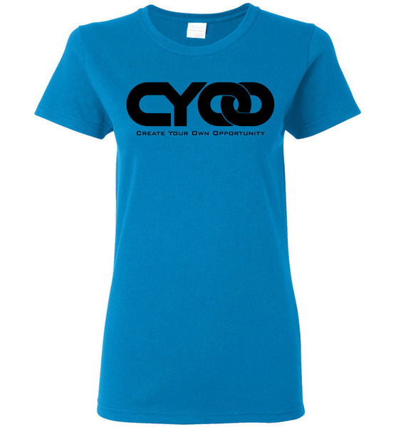 CYOO Black Logo Short-Sleeve T-shirt